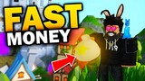 How to get COINS FAST!! in Roblox Islands (Skyblock)