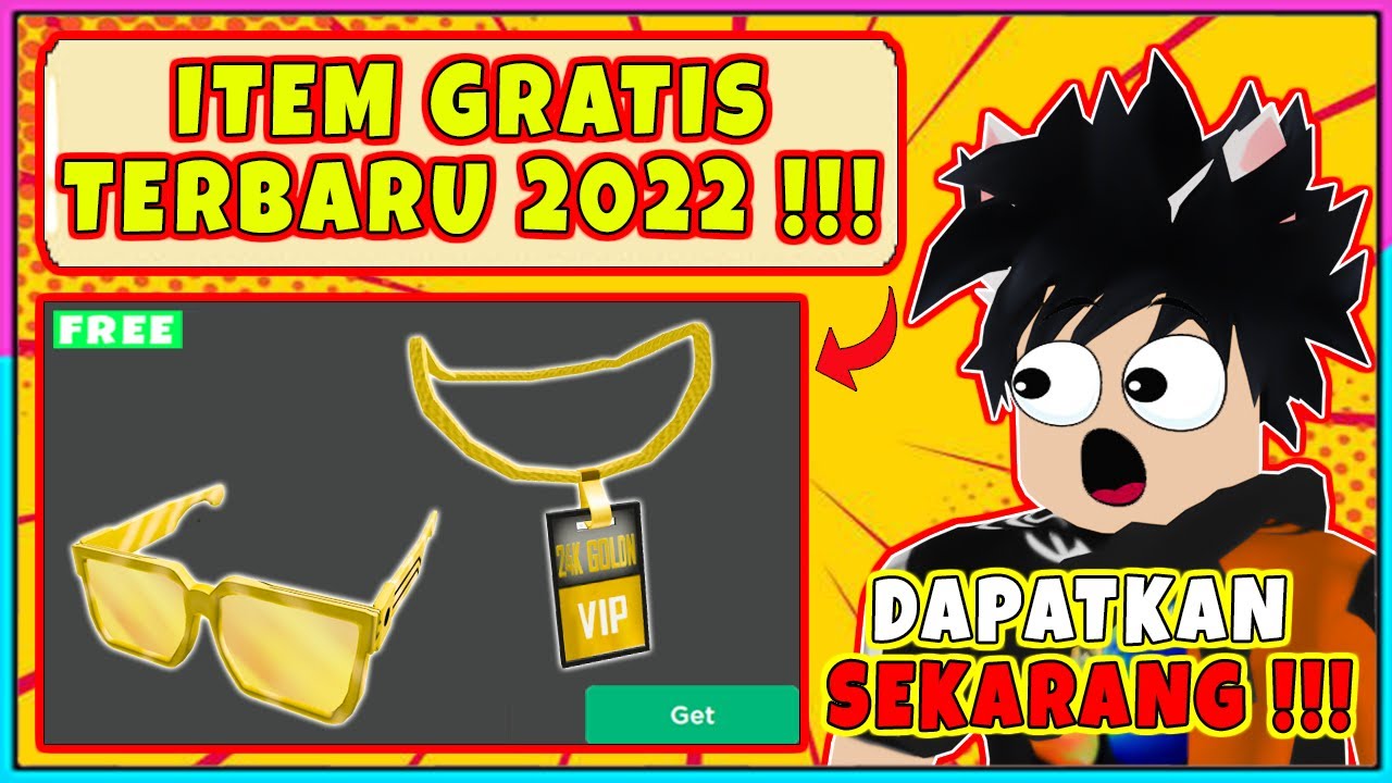 ✔️TERBARU💯] ITEM GRATIS TERBARU !!! LANGSUNG DAPATKAN SEKARANG !!! - Roblox  Indonesia - BiliBili