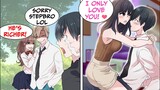 My Stepbrother Stole Everything From Me, But He Couldn't Fool My Hot Girlfriend (RomCom Manga Dub)