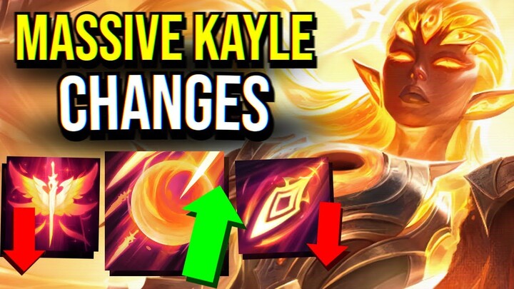 MASSIVE KAYLE CHANGES | League of Legends