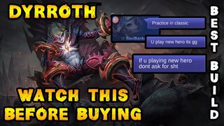 Watch This Before Buying Dyrroth - Mobile Legends Bang Bang