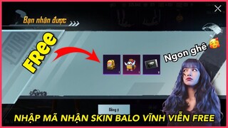 CÁCH NHẬP MÃ NHẬN SKIN BALO VĨNH VIỄN FREE & NHIỀU QUÀ KHÁC TỪ SỰ KIỆN DỄ DÀNG || PUBG MOBILE