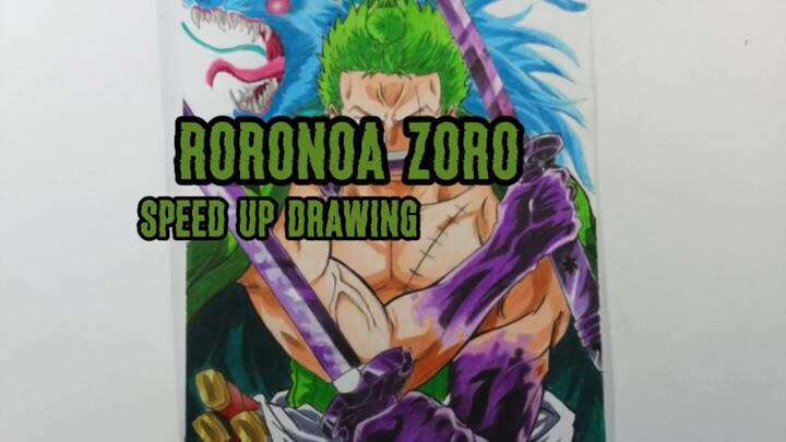 Roronoa Zoro [Speed up] Drawing
