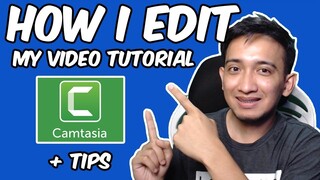 HOW I EDIT MY VIDEO TUTORIAL USING CAMTASIA (TAGALOG)