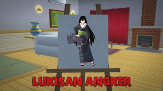 LUKISAN ANGKER || HORROR MOVIE SAKURA SCHOOL SIMULATOR