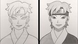 How to Draw Mitsuki - Boruto