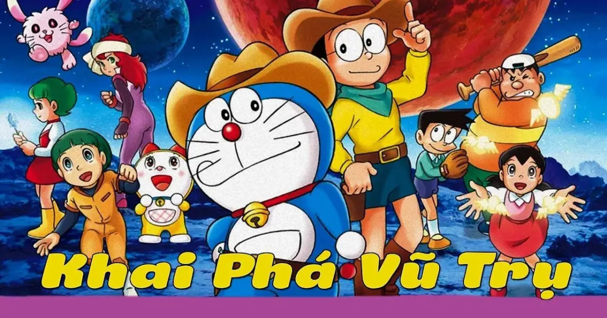 Movie) Doraemon & Nobita| Movie 2 - 29: Nobita Và Lịch Sử Khai Phá Vũ Trụ.  - Bilibili