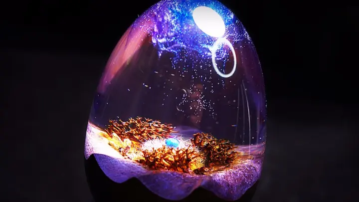 【Resin】Relaxing！A starry dragon egg is born！What will it hatch？