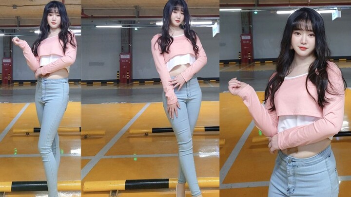 4K 竖屏纯享版❤GEE 不要看肚子挑战！【草莓饼】