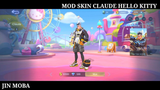 MLBB - Mod Skin Claude Sanrio Bad Bro Hello Kitty Full Sound & Effect - Jin Moba