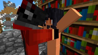 18+ Aphmau and AARON Kiss Love in Minecraft!😍 *PREGNANT*