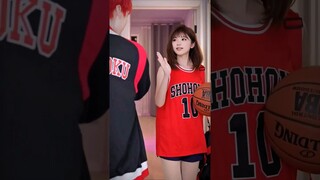 🟧【SLAM DUNK】#君が好きだと叫びたい #赤木晴子 #桜木花道 #SLAMDUNK #youface #男の娘 #shorts