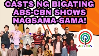 CASTS NG MGA BIGATING KAPAMILYA SHOWS NAGSAMA-SAMA! NOONTIME SHOW HOST UMALMA SA NETIZEN!