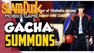 GACHA SUMMONS - RARE GACHA EVENTS - SLAM DUNK MOBILE GAME - OPEN BETA (GLOBAL)