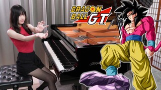 [Makan aku 10 kali qigong kura-kura! ] Dragon Ball GT "DAN DAN " Piano Ru | Hati Secara Bertahap Menarik Anda 2021 Ver.