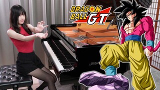 [Eat me 10 times turtle qigong! ] Dragon Ball GT "DAN DAN 心美かれてく" Ru's Piano | Heart Gradually Attracts You 2021 Ver.