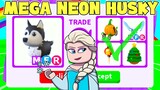 i traded the worlds first mega husky in adopt me...