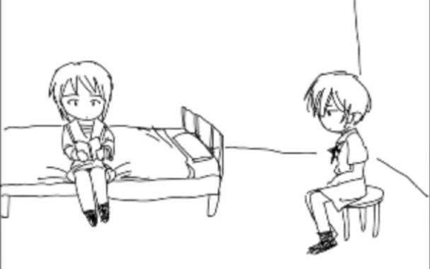 Apa yang akan terjadi jika Ayanami dan Nagato terkunci di ruangan yang sama