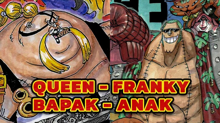 QUEEN BAPAKNYA FRANKY ⁉️ REVIEW ONE PIECE CHAPTER TERBARU INDONESIA