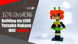 LEGO Yotsuba Nakano Chibi from 5Toubun no Hanayome | Somchai Ud
