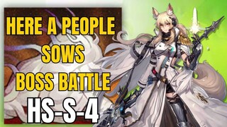 HS-S-4 Boss Battle Here A People Sows