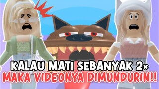 KALAU MATI SEBANYAK 2× MAKA VIDEONYA DIMUNDURIN!!🙀 | ROBLOX INDONESIA🇮🇩 |