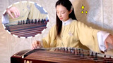 "Manta" was covered by a girl with Chinese zither
