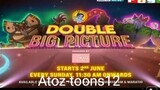 💯 Double New Big Picture 💯 Double N Bheem Damyaan ka BadlaLittle Singham And Little Krishna Dwark