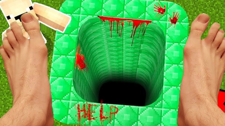 [Trò chơi][Minecraft]Tình cờ nhìn thấy sinh vật kỳ lạ trong hang động