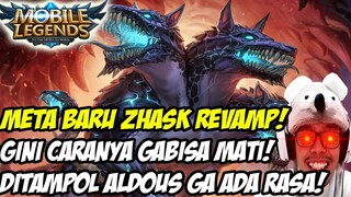 SINI LIAT CARA MAIN ZHASK YANG BARU! GA BISA MATI! ALDOUS FULL STACK GW SEMPROT!!