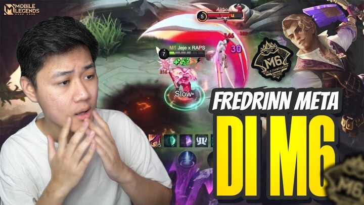 FREDRINN JUNGLER DI BUFF JADI KUAT LAGI, JADI META DI M6! - Mobile Legends