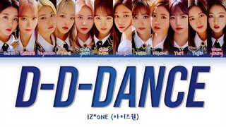 IZ*ONE (아이즈원) - D-D-DANCE [Color Coded Lyrics/Han/Rom/Eng/가사]