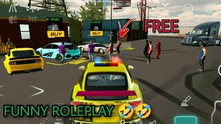 funny moment🤣 i gave my bentley in car parking multiplayer