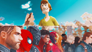 SHAGGY (สัญชาตญาณอุลตร้า) vs THE AVENGERS MARVEL ปะทะ สคูบี้ดู (มหากาพย์การต่อสู้)