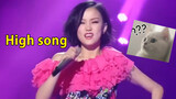 [Musik] Cover lagu <High Ge> Huang Ling versi Chinglish