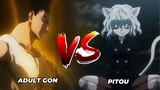 GON WANTS TO FIGHT PITOU (HUNTER X HUNTER) PINOY FUNNY DUB