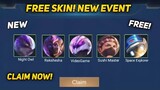 FREE SKIN AND DIAMONDS 2021 NEW EVENT (CLAIM NOW) MOBILE LEGENDS BANG BANG