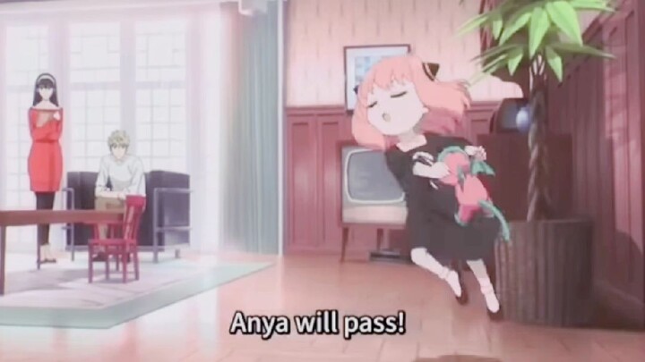 anya will pass! (spy x family scene) (episode 5)