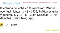 George Orwell - Escritor en Guerra, Correspondencia y Diarios 3/5