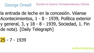 George Orwell - Escritor en Guerra, Correspondencia y Diarios 3/5