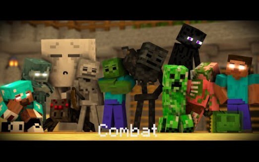 [Rancher6]MC Monster Academy Animation丨Combat丨Minecraft Animation