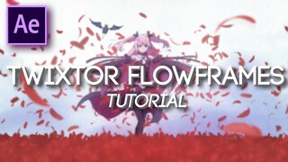 Smooth Twixtor With No Warps (Flowframes) | After Effects AMV Tutorial