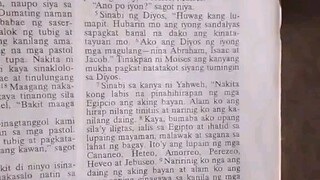 Pang Araw Araw na Talata.               Exodus 3:1-3