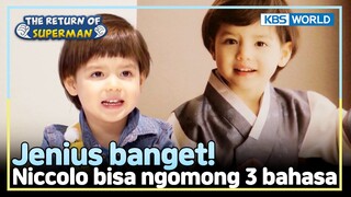 [IND/ENG] Korea, Italia, Inggris, Niccolo fasih 3 bahasa!| The Return of Superman | KBS WORLD 240512