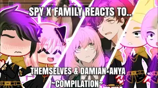 Spy x family + Anya's classmates react to themselves & Anya x Damian||ðŸ‘’COMPILATION OF MY VIDEOSðŸ‘’