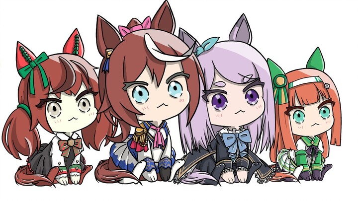 [2023 Uma Musume: Bữa tiệc mừng năm mới của người Trung Quốc xinh đẹp] Con ngựa chỉ đang uống nước