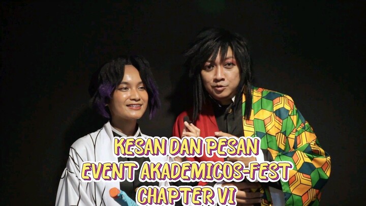 Kesan dan Pesan Event AkademiCos-FEST Chapter 6 - Bekasi Cyber Park Mall : 27 AGUSTUS 2023