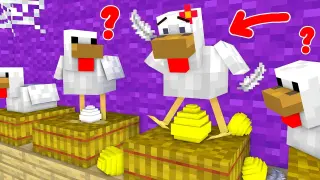 Monster School : Poor Chicken, Lay Golden Eggs - Sad Story - Minecraft Animation