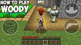 HOW TO PLAY SHERIFF WOODY TOY STORY, BUZZ LIGHTYEAR in MINECRAFT - GAMEPLAY