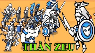 TRIỆU TẬP THẦN THÁNH CHÚA TỂ SẤM SÉT THẦN ZEU NGƯỜI QUE ĐẠI CHIẾN - STICKMAN - TOP GAME ANDROID IOS